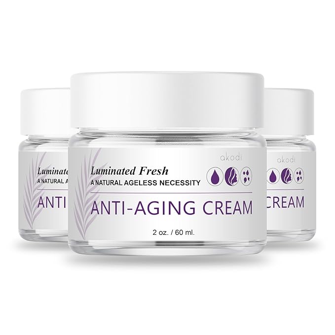 Luminated Fresh - Luminated Fresh Anti-aging Cream - LuminatedFresh Ageless Moisturizing Serum - 3 pack/6 oz