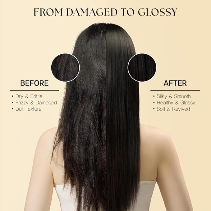 SCAPES UNTOLD BEAUTY Camellia Silk Hair Oil Essence 70ml / 2.37 fl.oz | Lightweight Non Sticky Serum with Jeju Camellia Oil & Keratin | Anti-Frizz, Deep Conditioning for Dry, Frizzy, or Damaged Hair