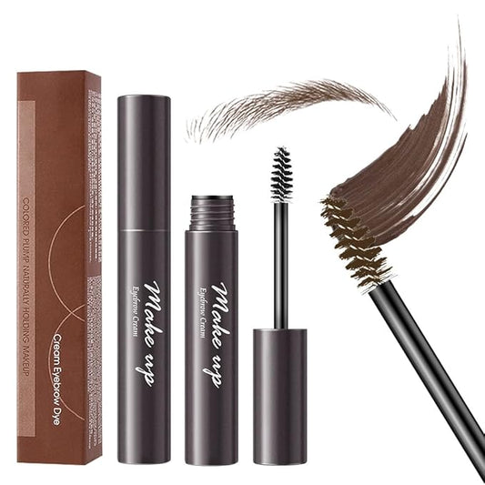 2pcs Dark Brown Brow Gel set – Volumizing, Buildable, Wax-Gel Hybrid for Full, Voluminous Brows, Locks Hairs in Place, Waterproof, Available in Brunette (01#)