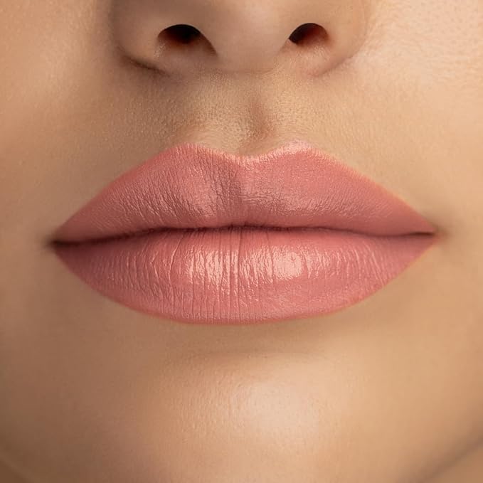 Radiant Professional Advanced Care Lipstick - Ultra Nourishing, Moisturizing Long Lasting Matte Lipstick With Vitamin E- UVA UVB Filters For Sun Protection- VELVET (02 CANDY – WARM NUDE)