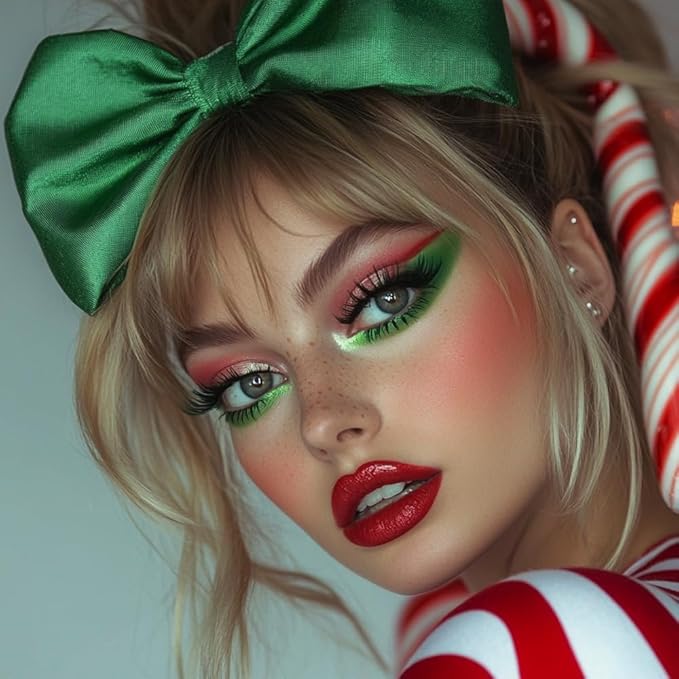 Mysense Matte Green Single Eyeshadow Palette, St Patricks Day Outfit Pressed Powder Eye Shadow, High Pigment Long Lasting Eye Makeup, Vegan & Cruelty Free, 210# Flipper