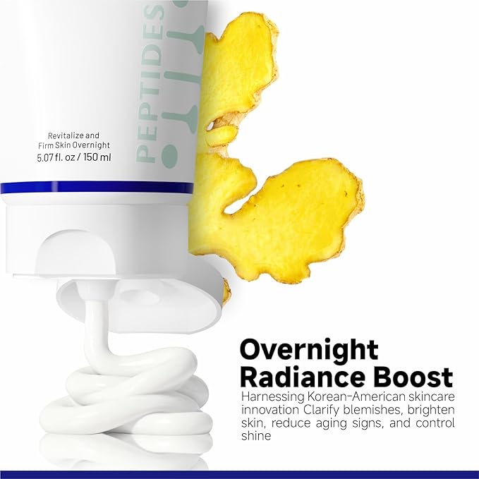Dr Vincent Glass Glow Collagen Night Wrapping Mask with Tetrapeptide-30, Kojic Acid Turmeric Overnight Masks for Soothing and Even Skin Tone, Peel Off Face Mask for Smoothing Wrinkles