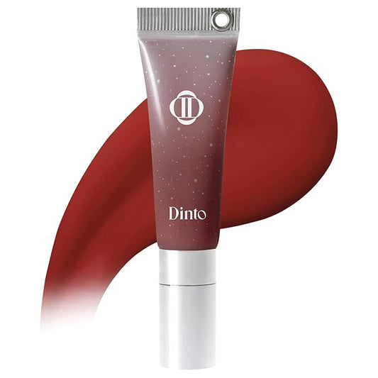 DINTO Frozen Lip Jelly - Icy Cool Plumping Lip Gloss with Metal Tip - High-Shine Non-Sticky Jelly Formula for Fuller, Juicy Lips - Vegan & Cruelty-Free - 0.34 fl oz - Shade 378 Heart