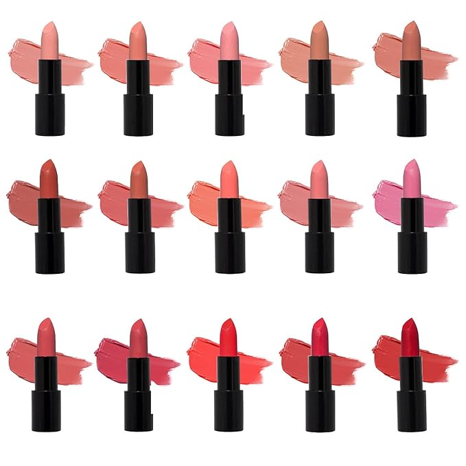 Radiant Professional Advanced Care Lipstick - Ultra Nourishing, Moisturizing Long Lasting Matte Lipstick With Vitamin E- UVA UVB Filters - VELVET (25 DARK WINE)