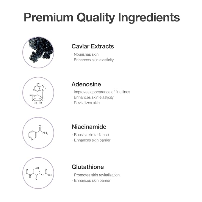 OxygenCeuticals AG Starter Kit – Anti-Aging Kit, Nutrient Toner 30ml, Caviar Protein Fluid 15ml & Age-Defying Caviar Cream 30ml