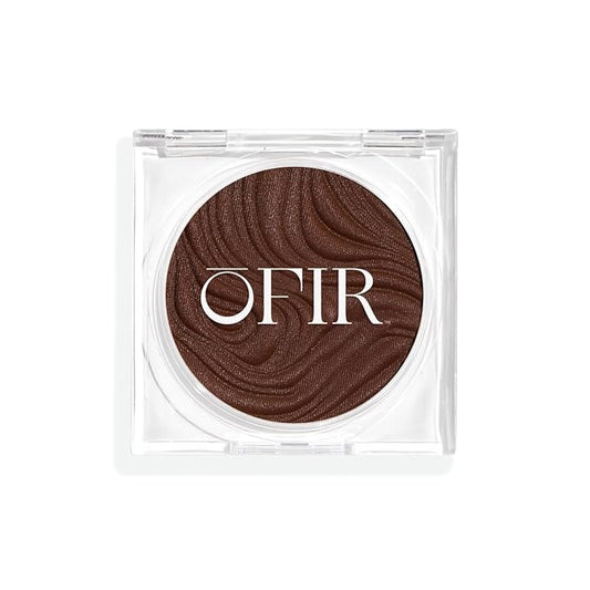 OFIR Geo Sculpt Blendable Cream Bronzer | Buildable Radiant Finish with Vitamin E | Vegan & Cruelty Free Makeup Bronzer | Sun Kissed Glow Compact For Sculpting Cheekbones | Mesa - Deep Brown, 0.24 oz