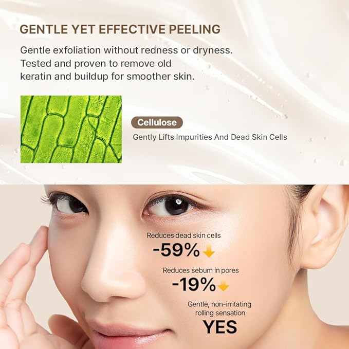 PRIMERA (PRMR) Mild Peeling Gel | Korean Gentle Exfoliating Gel Cleanser for Sensitive Skin, Daily Pore Care & Smooth Skin, Gommage Soft Peeling Exfoliator for Face & Body, 100ml / 3.38 fl oz