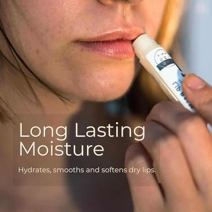 KØØZMETIK L1 Natural Lip Balm | Moisturizing Lip Care with Almond Oil, Cocoa Butter, Shea Butter & Beeswax | Hydrating Repair Formula for Soft & Smooth Lips
