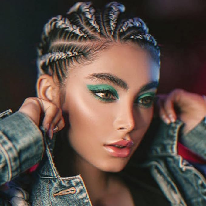 Mysense Matte Green Single Eyeshadow Palette, St Patricks Day Outfit Pressed Powder Eye Shadow, High Pigment Long Lasting Eye Makeup, Vegan & Cruelty Free, 210# Flipper
