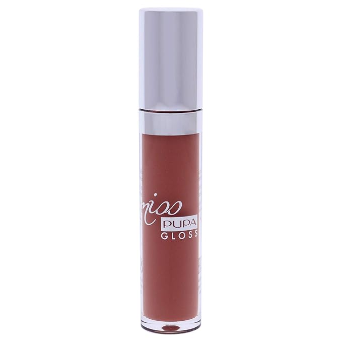 PUPA Milano Miss PUPA Milano Lip Gloss - Shiny, Smooth, Plump - Soft, Innovative Gel Texture - Glides Smoothly On Lips - For A Moisturizing And Volume Enhancing Effect - 105 Majestic Nude - 0.17 OZ
