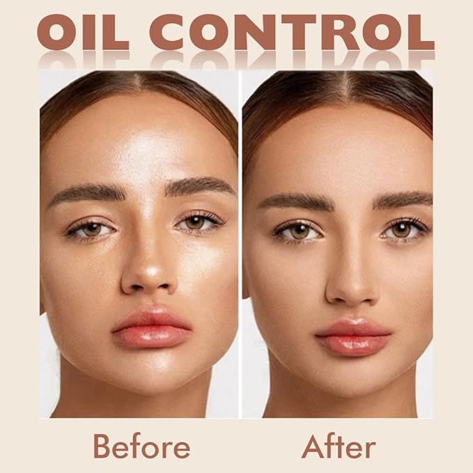 FeiCuiYun Oil Control Matte Perfection Face Powder Compact For Women, Matte Smooth Flawless Setting Powder Makeup, Polvo Compacto De Maquillaje, Waterproof Long Lasting, 0.35Oz, (245 Radiant Honey, 1)