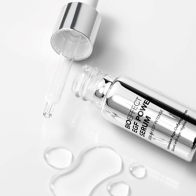 BIOEFFECT EGF Power Serum | Barley-Derived EGF + KGF + Hyaluronic Acid | Intensive Anti-Aging Face Treatment for Deep Wrinkles, Firmness & Skin Renewal, 15 mL / 0.50 oz