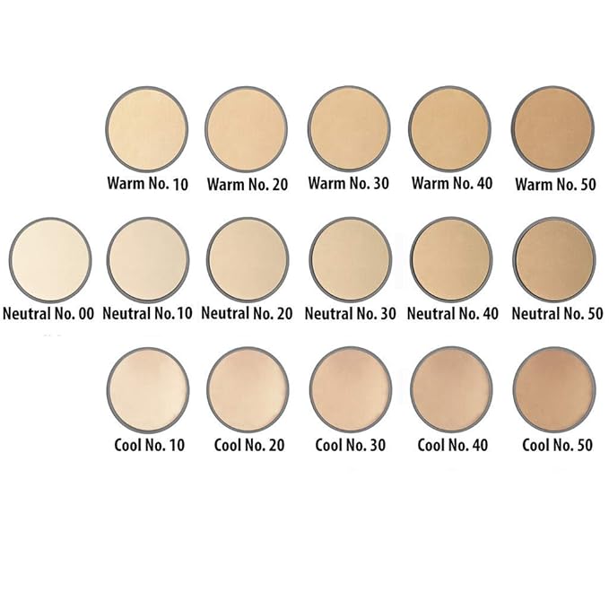 Lauren Brooke Cosmetiques Pressed Foundation, Natural and Organic Makeup (Neutral No. 50)