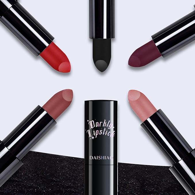 MĒTYSURMatte Lipstick - Highly Pigmented & Long-Lasting, Nourishing Hydrating Lipstick with Smudge-Proof & Waterproof Formula, Cruelty-Free Lip Makeup, 1 Count