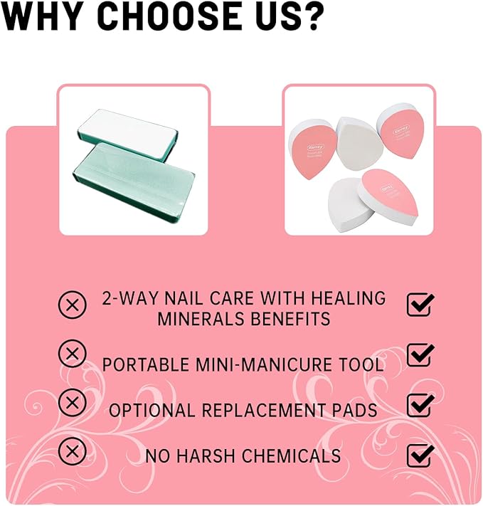 Karroy Nail Files and Buffers for Natural Nails Smooth and Polish Gel Surface 400/600/4000 Grit (A-Drop)