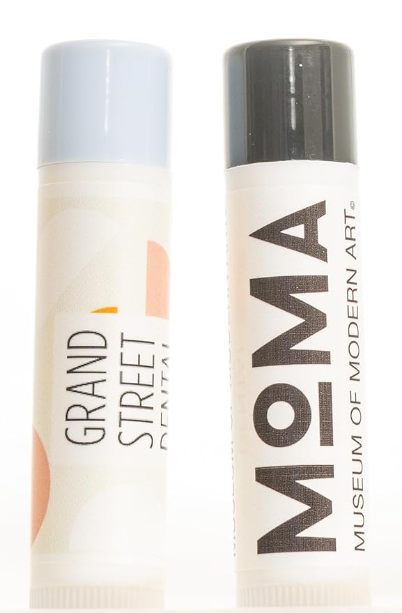 Custom Dental Office Lip Balm with Personalized Labels | Patient Care Gift 100 Pack | Dental Practice Supplies