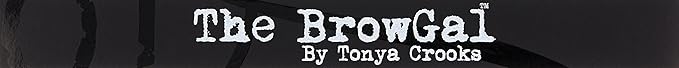 The BrowGal Skinny Eyebrow Pencil, Black, 0.04 Oz