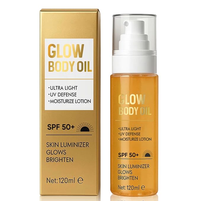 Fancy Pets Shimmer Body Oil, Body Glow Oil for Glow Moisturizer, Lightweight, Water Resistant, 4floz