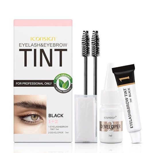 5 IN 1 Eyebrow & Eyelash Makeup Kit，01 COFFEE