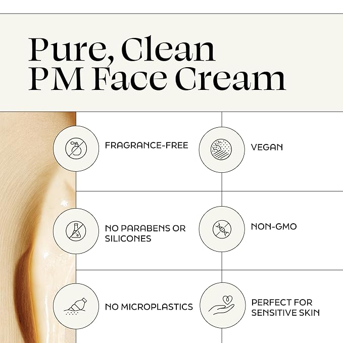 Night Cream Intense - Overnight Face Cream with 5-ALA, Resveratrol, Ceramides, Peptides - Anti-Aging Facial Moisturizer for Fine Lines, Wrinkles, Skin Barrier - German Made - 1.7 Fl Oz