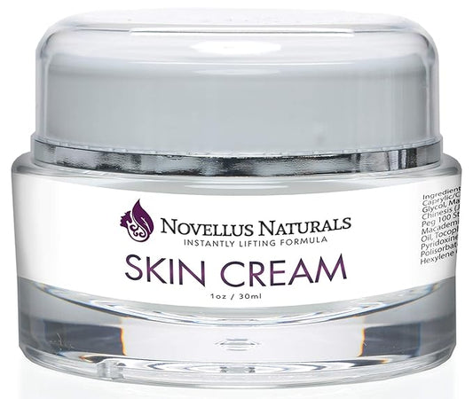 Novellus Naturals- Instant Lifting Formula- Luxury Facial Moisturizer- Anti-Aging Ingredients Designed to Diminish Fine Lines and Wrinkles, Even Skintone and Complexion- Extensive Hydration