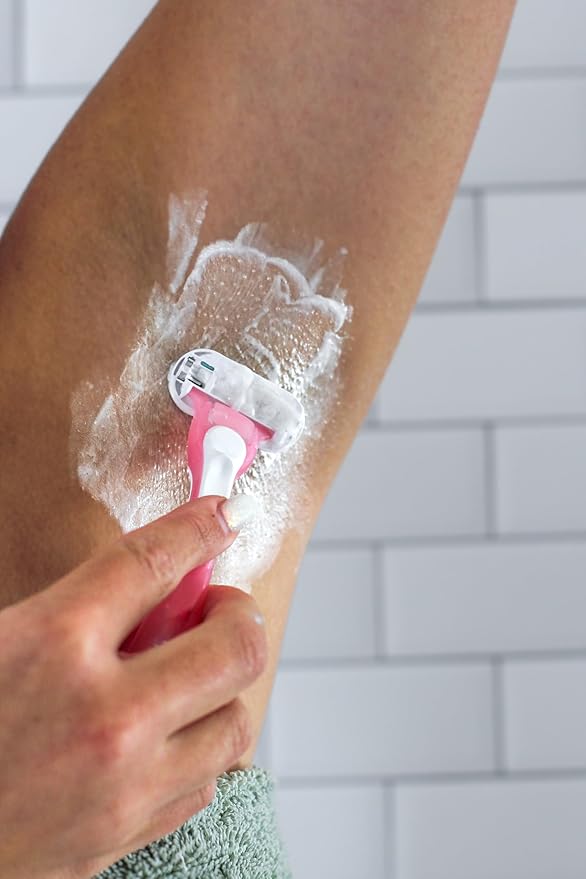 Shaveworks Pearl Soufflé Shaving Cream for Women – Soothing, Hydrating Shave Lotion for Legs, Underarms, Bikini Area – Reduces Irritation, Slows Future Hair Growth 5.3 Fl Oz - 2 Pack