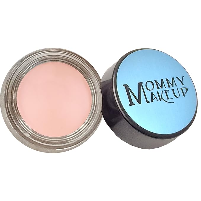 Mommy Makeup Any Wear Creme Eyeshadow - Waterproof, Crease-Proof, Long Lasting, High Pigment, Oil-free - Cream to Powder for Eyes, Cheeks & Lips (Cashmere)