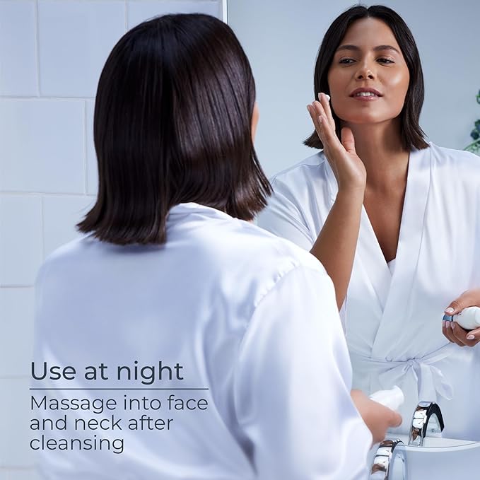 Eucerin Face Immersive Hydration Night Cream with Hyaluronic Acid and Provitamin B5, Face Moisturizer Smooths Fines Lines and Wrinkles, Holiday Gifts for Self Care, 2.5 Oz Bottle