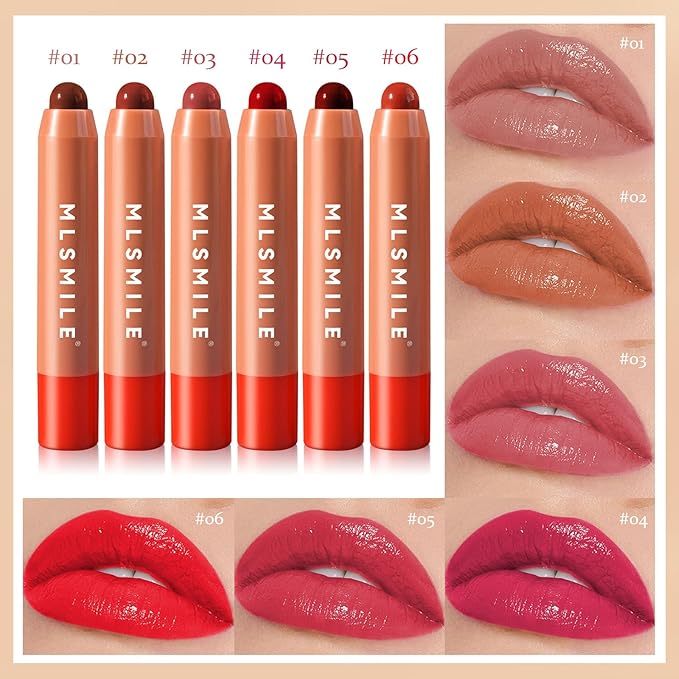 Lip Gloss, Lipstick 3 Step Makeup in 1 Swipe, Multi Use Lip Gloss, Cream Blush Eyeshadow base, Lip Stain Waterproof & Transfer Proof, Hydrating Wear & Vegan #Coral