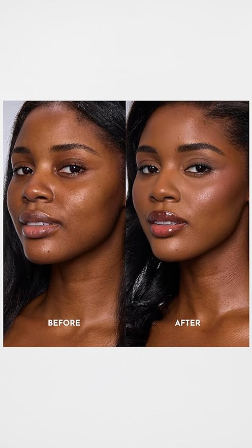 LAWLESS Women's Forget the Filler Skin-Plumping Line-Smoothing Foundation, 25D, deep with cool-neutral undertones, 1.0 Ounce
