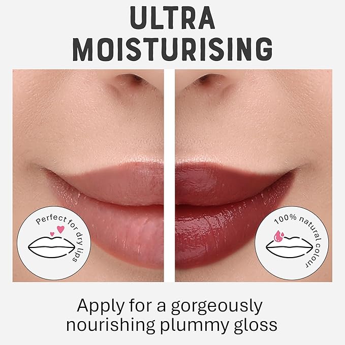 Dr. Lipp Superfood Lip Tint Elderberry 8ml – 4-in-ONE Ultra Moisturising Tinted Lip Balm, Lip Gloss, Cheek Blush & Glossy Eyeshadow – 100% Natural – Fragrance & Cruelty Free