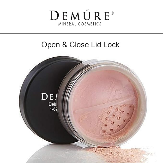 Demure Mineral Blush Makeup (Go Bronze), Loose Powder, Professional Quality, Cruelty Free Powder By Demure