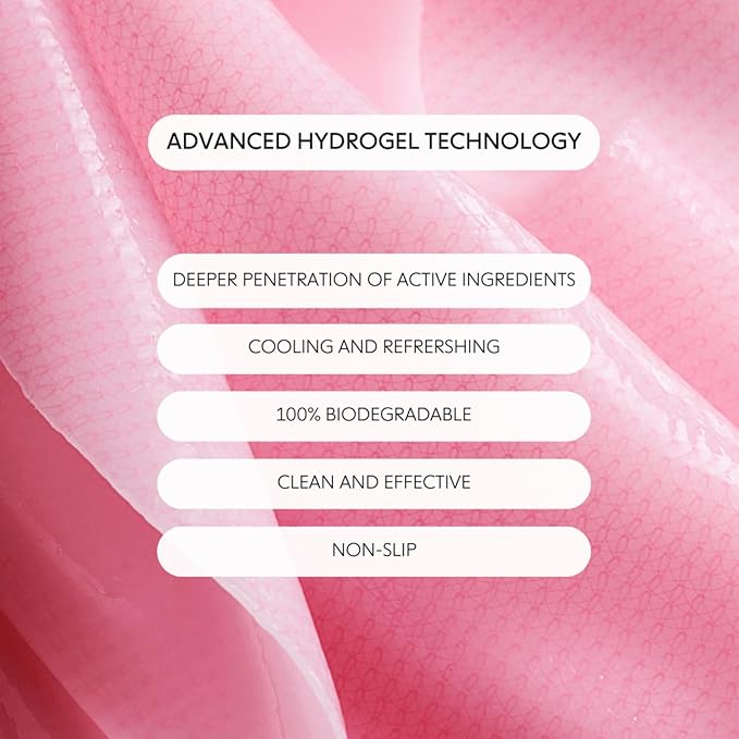 LOOPS DOUBLE TAKE - Hydrogel Korean Face Mask - Calms & Soothes Skin’s Surface - Helps Refine Pores and - For All Skin Types - 5 pc