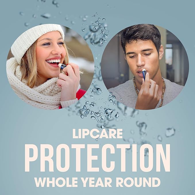 ChapStick Moisturizer 2-in-1 Lipcare 5-Pack (SPF 12 & 15) – Original Lip Balm with Broad Spectrum SPF, Aloe & Vitamin E, 0.15 Oz Ea