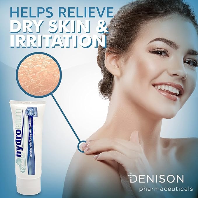 Dry Skin Cream - Hydrating Moisturizer for Sensitive & Extra Dry, Nourishing Body Lotion for Men & Women - 2oz