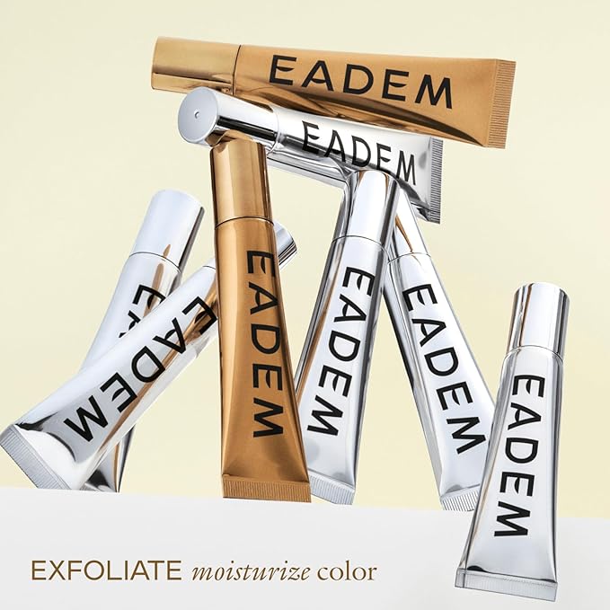 EADEM Le Chouchou Lip Softening Balm, Lip Gloss for Women, Lip Plumper & Lip Mask, Overnight Hydrating & Moisturizing Luxury Lip Balm, 0.5 oz, Bissap Glaze