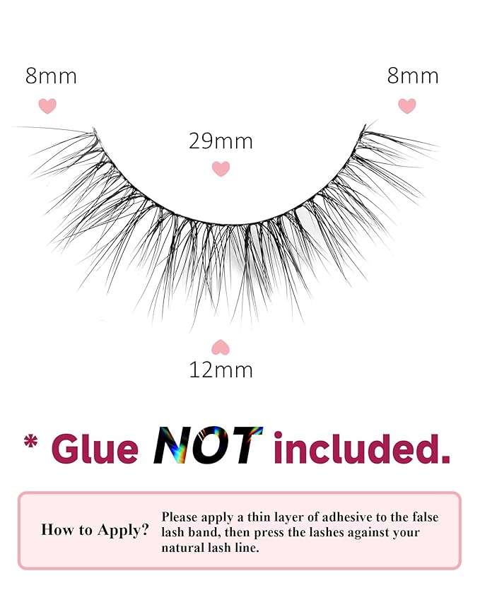 Lashes Wispy False Eyelashes Mink Lashes Natural Lashes Fake Lashes Strip Lashes Cat Eye Lashes Natural Eyelashes UP9