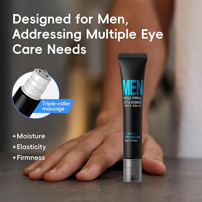 LAIKOU Skin Care Set, Gifts for Men, Skincare Gift Set, Men Skincare with Facial Cleanser, Toner, Lotion, Eye Cream, Serum Father's Day Christmas Birthday Valentines for Him Dad Husband Boyfriend