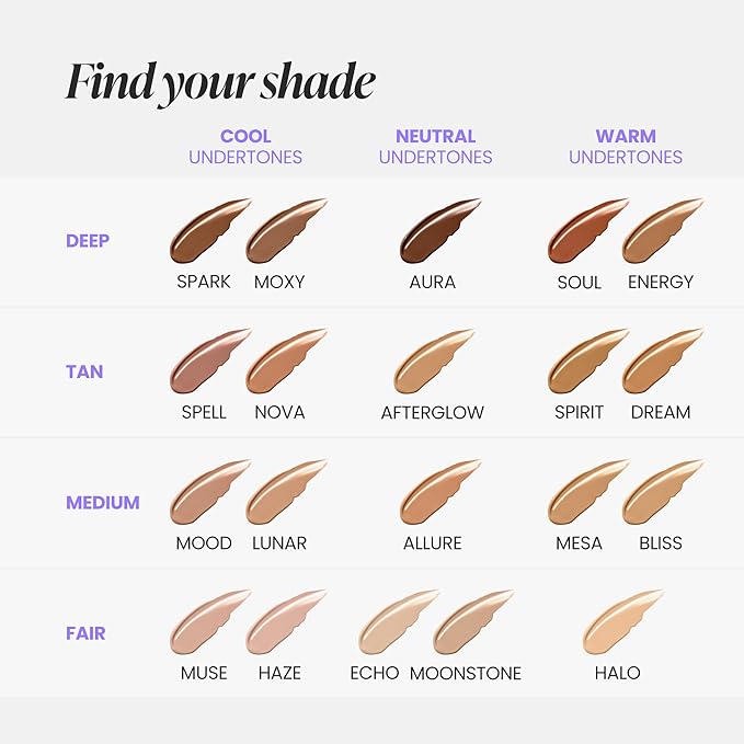 Wonderskin Hyper-Bond Serum Foundation – Waterproof, Transfer-Proof, 24HR Longwear Face Makeup with Niacinamide & Hyaluronic Acid – Lightweight, Natural Finish, Vegan & Cruelty-Free (Bliss)