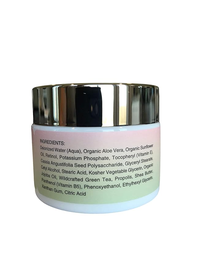 Skin ENVY Retinol Anti-Aging Cream – With Hyaluronic Acid, Shea Butter, Vitamin E & Green Tea | Hydrating, Nourishing & Wrinkle-Reducing | 20% of Profits Donated to USA Children’s Charities | 1.7oz