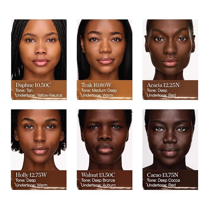 Ogee Complexion Perfecting Under Eye Concealer - Certified Organic Full Coverage Concealer - Buildable Coverage - WALNUT 13.50C - Deep Bronze (Auburn Undertones)