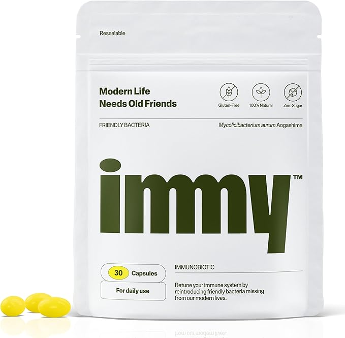 IMMY Immune Supplement for Mood Support and Gut Health, 30 ct. - Supports Joint Relief, Focus & Mood Support, Natural Calming Aid