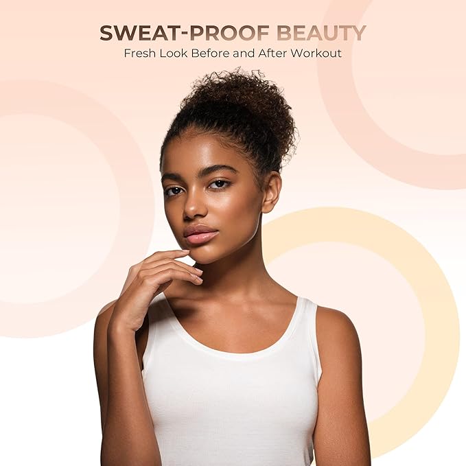 COCOA FOUNDATION (5g Sample Size Jar) – Loose Mineral Foundation Makeup – Matte Finish, Buildable Coverage for Deep Warm Skin – Sweet Face Minerals, SPF 30