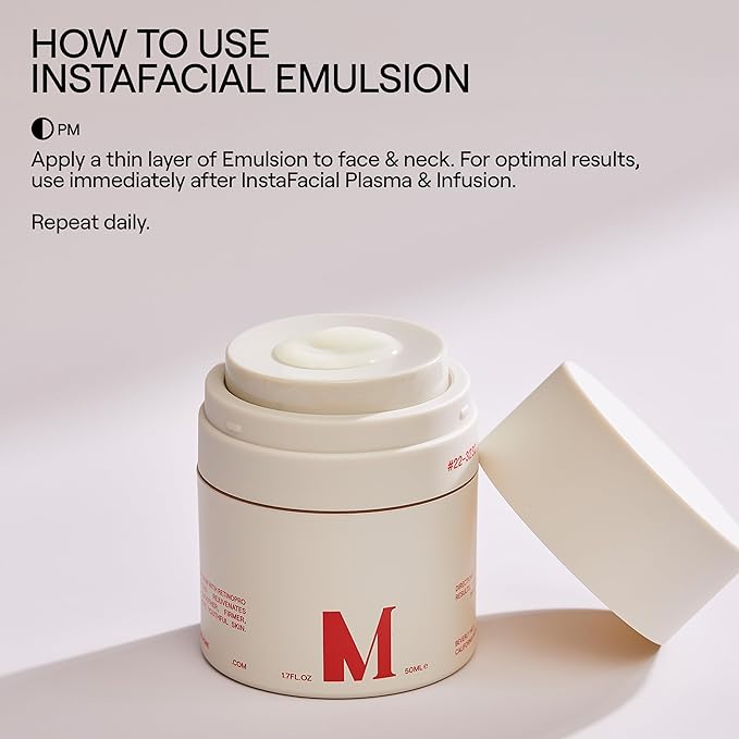 Dr. Diamond's Metacine InstaFacial Emulsion Retinopro Growth Factor Night Cream | Retinoid & Growth-Factor Complex with Niacinamide, Peptides & HA for Resurfacing, Skin Renewal & Hydration, 1.7 oz
