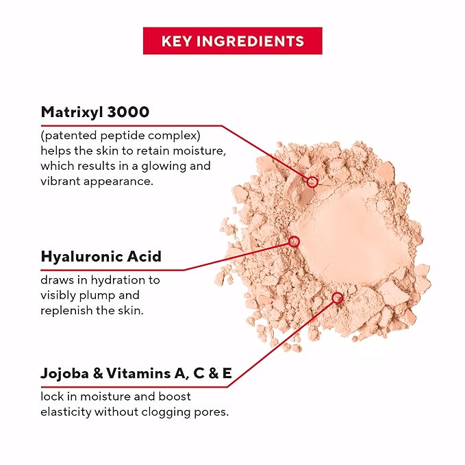 MIRABELLA - Pure Press Foundation, HD-Finish Pressed Powder, Buildable Mineral Pressed Powder Compact with Nourishing Jojoba, Age-Defying Makeup for All Skin Types, Original Fair I