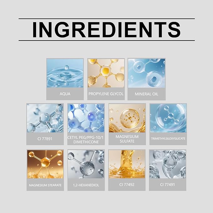 Luvie Glow Foundation Cushion, 2026 New Mushroom Head Air Cushion CC Cream, Air Cushions Foundation Moisturizing Concealer Brighten Long-Lasting for All Skin Types (Warm)