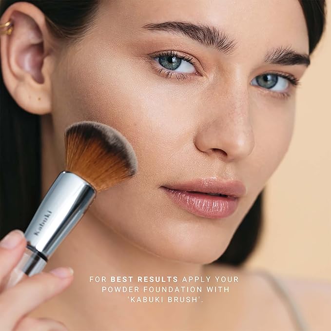IDUN Minerals Mineral Powder Foundation - Longwear, Lightweight, Smooth Powder Formula - Blurring, Skin-Perfecting Finish - Vegan and Cruelty Free Formula - 020 Runa - 0.25 oz