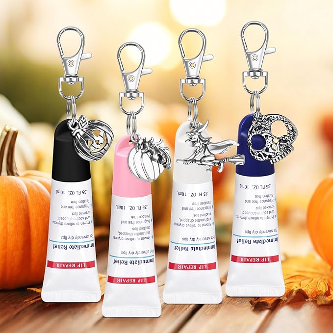 2 Pcs Keychain Holder for Aquaphor Lip Repair- Polypropylene Cap Accessory - Fit Lip Balm Keychain