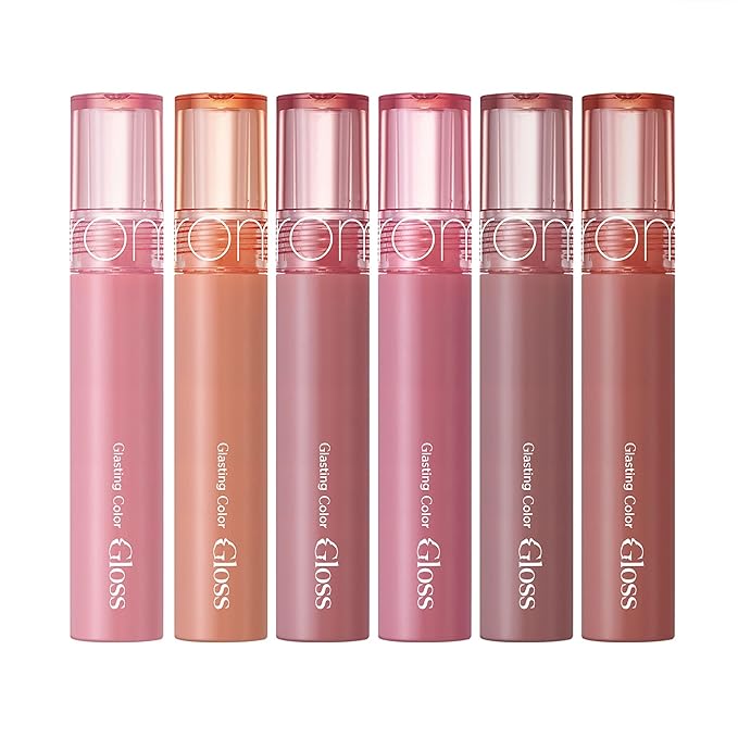 rom&nd GLASTING COLOR GLOSS 04 GRAPY WAY - K-Beauty Plumping Lip Gloss for Glassy Shine, Non-Sticky Hydration & Long-Lasting Vibrant Color | Universal Flattering Shade for All Skin Tones