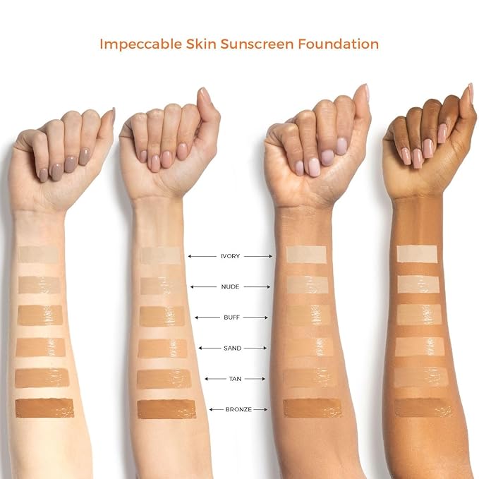 Suntegrity Impeccable Skin - Tinted Sunscreen, Broad Spectrum SPF 30 (Ivory) - 2 oz